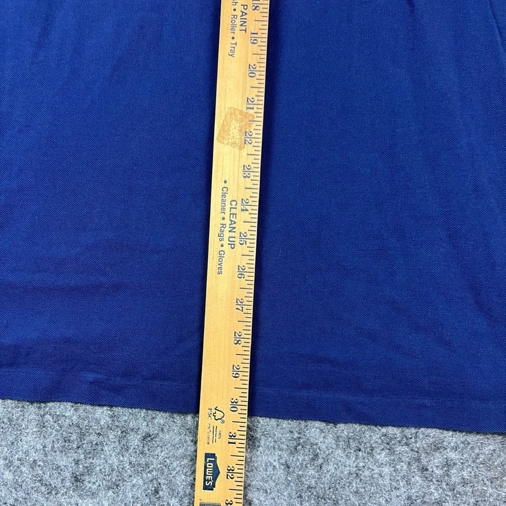 Vintage Polo Ralph Lauren Men's Classic Fit Tripple Pony Polo Shirt Navy Size XL